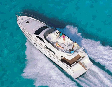 Ferretti 57. Articulos de barcos a motor